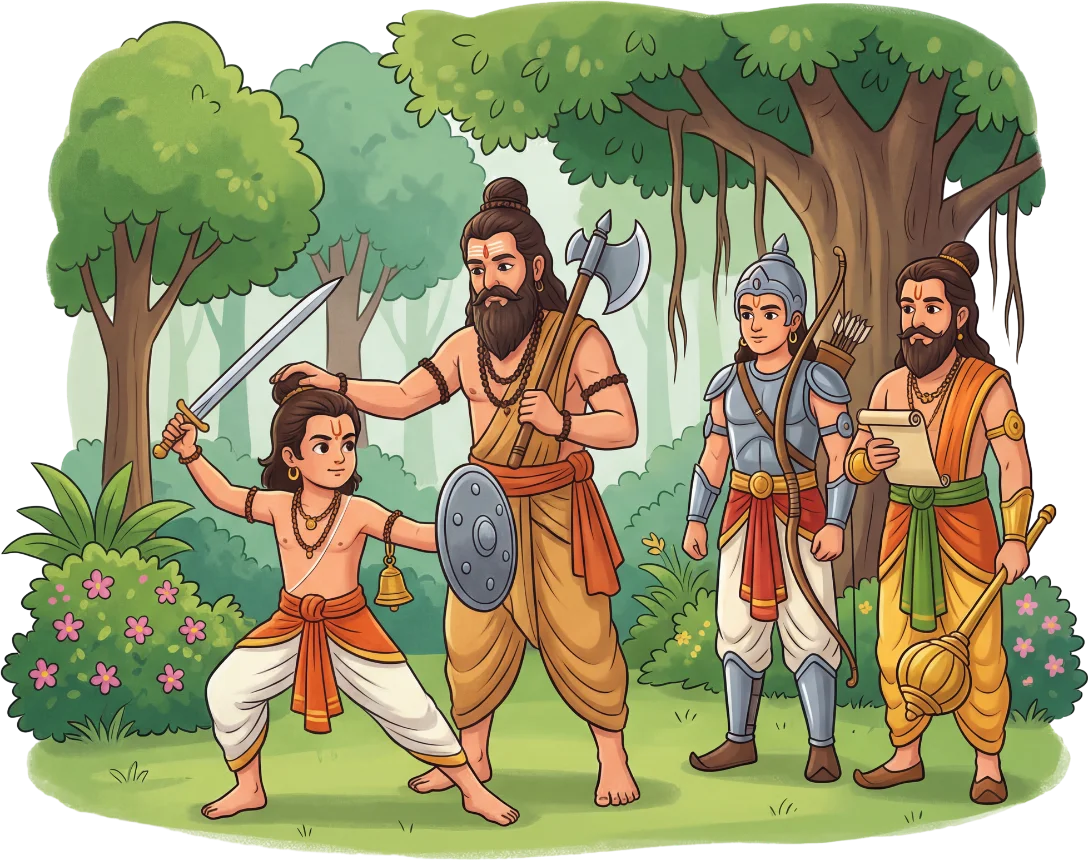 Parashurama — martial mentor of Lord Ayyappa